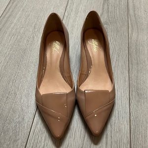 Nude heels - block wedge